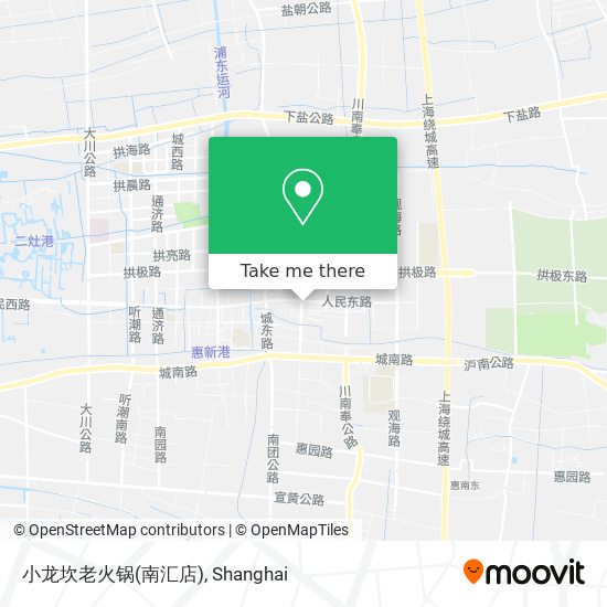 小龙坎老火锅(南汇店) map