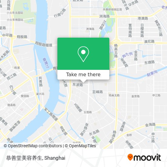 恭善堂美容养生 map