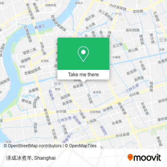 泽成冰煮羊 map