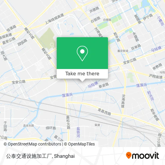 公泰交通设施加工厂 map