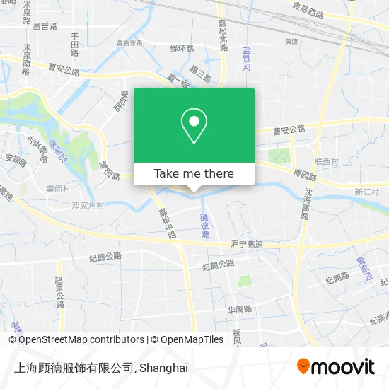 上海顾德服饰有限公司 map