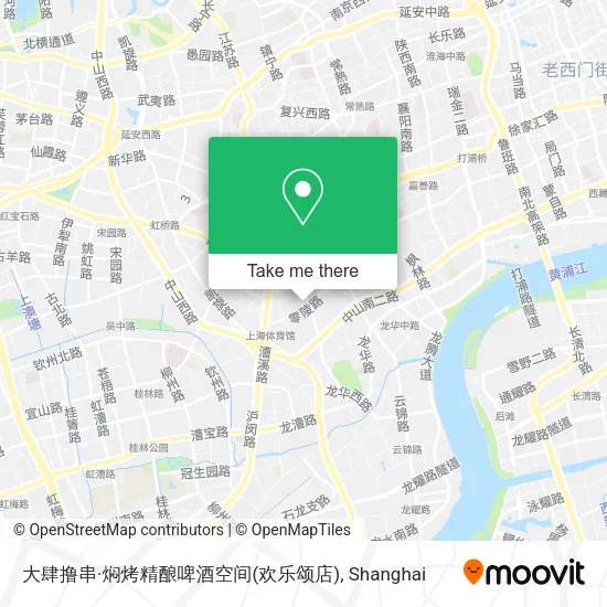 大肆撸串·焖烤精酿啤酒空间(欢乐颂店) map