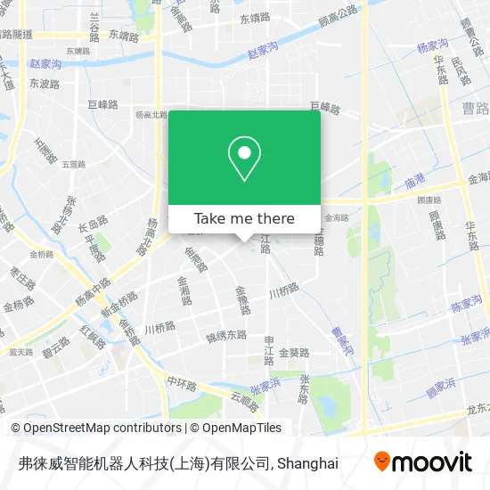 弗徕威智能机器人科技(上海)有限公司 map