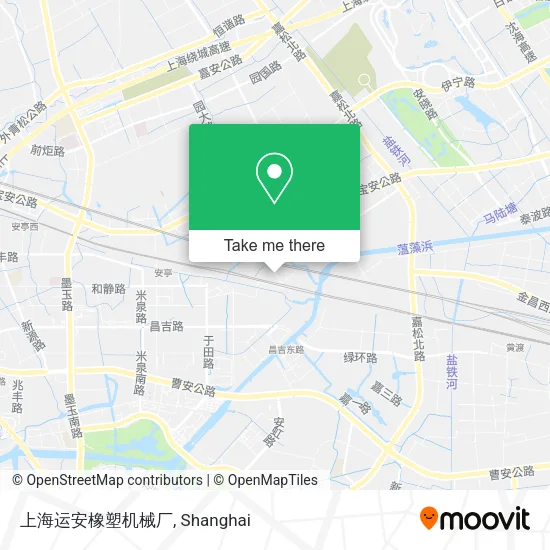 上海运安橡塑机械厂 map
