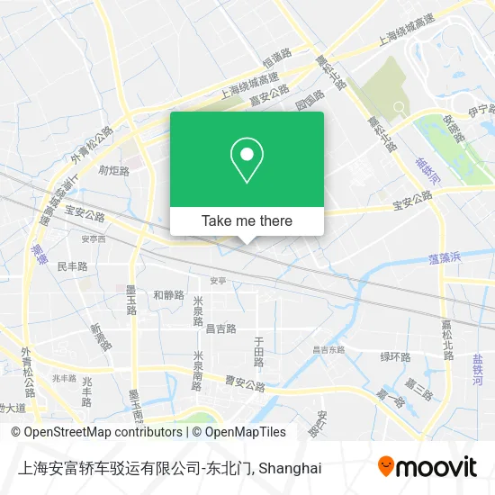 上海安富轿车驳运有限公司-东北门 map
