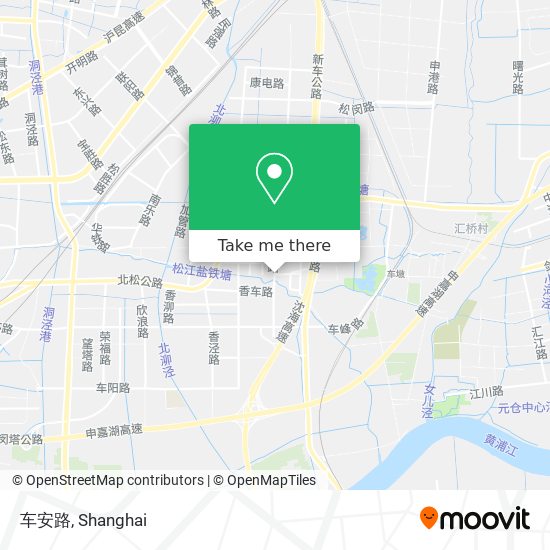 车安路 map