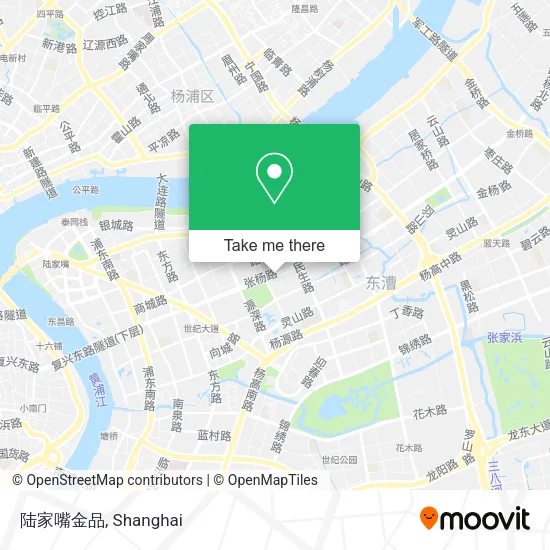 陆家嘴金品 map