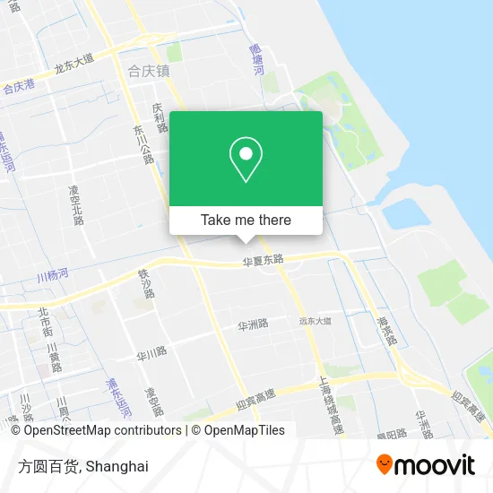方圆百货 map