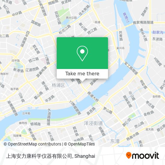 上海安力康科学仪器有限公司 map