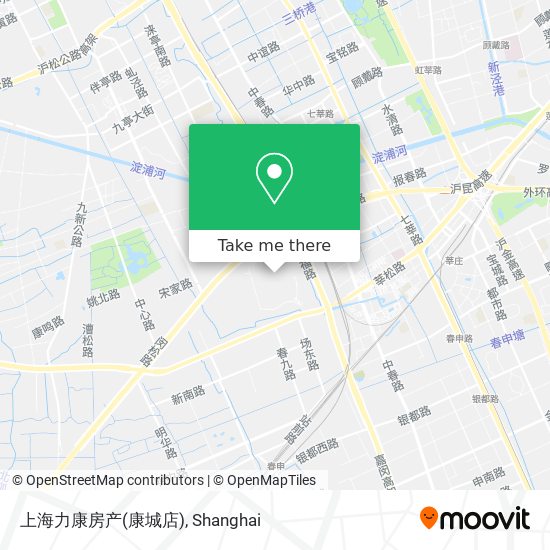 上海力康房产(康城店) map