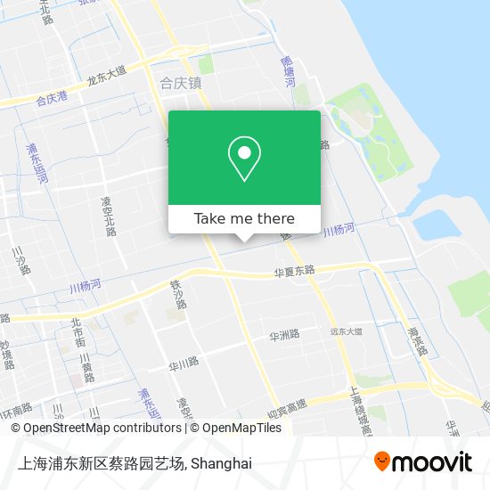 上海浦东新区蔡路园艺场 map