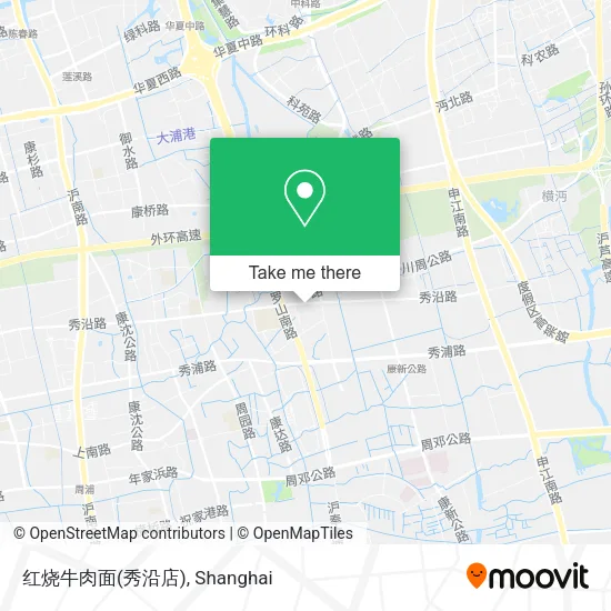 红烧牛肉面(秀沿店) map