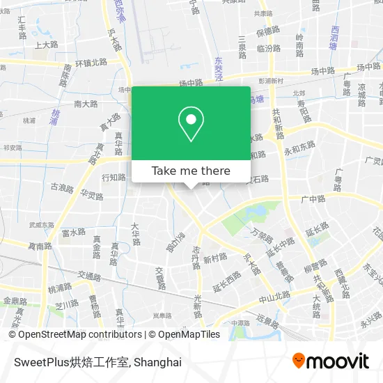 SweetPlus烘焙工作室 map