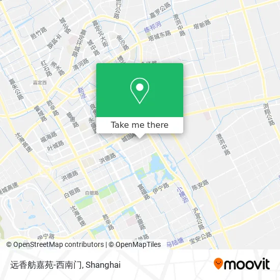 远香舫嘉苑-西南门 map