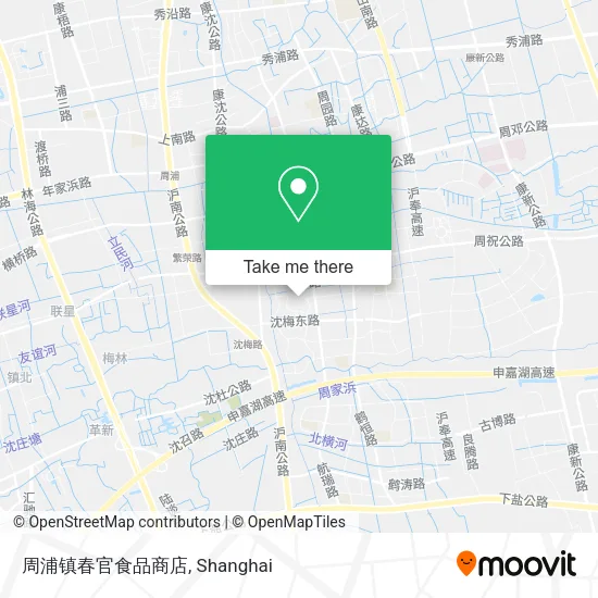 周浦镇春官食品商店 map