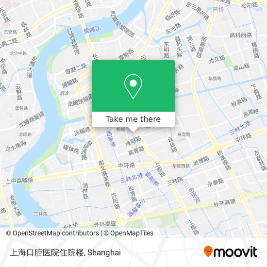 上海口腔医院住院楼 map