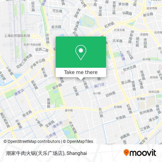 潮家牛肉火锅(天乐广场店) map