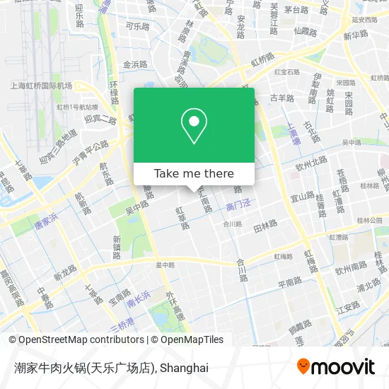 潮家牛肉火锅(天乐广场店) map