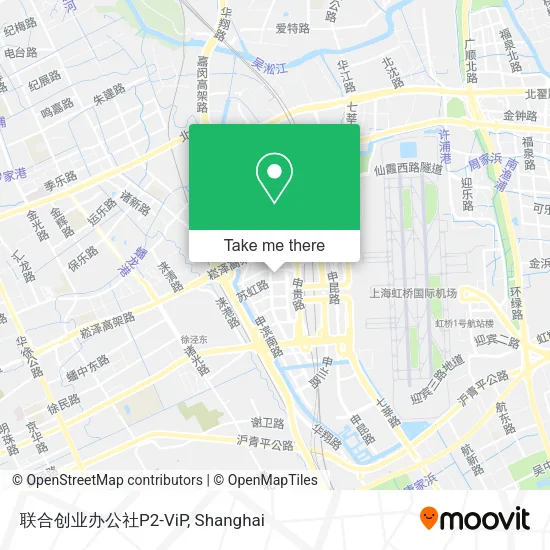 联合创业办公社P2-ViP map