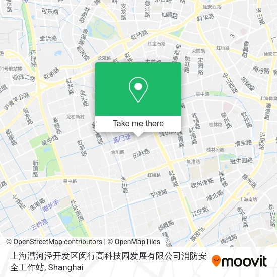 上海漕河泾开发区闵行高科技园发展有限公司消防安全工作站 map