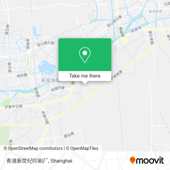 青浦新世纪印刷厂 map