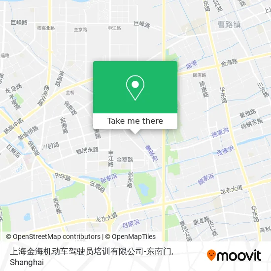 上海金海机动车驾驶员培训有限公司-东南门 map