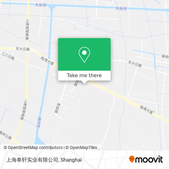 上海奉轩实业有限公司 map