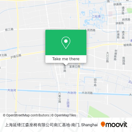 上海延锋江森座椅有限公司南汇基地-南门 map