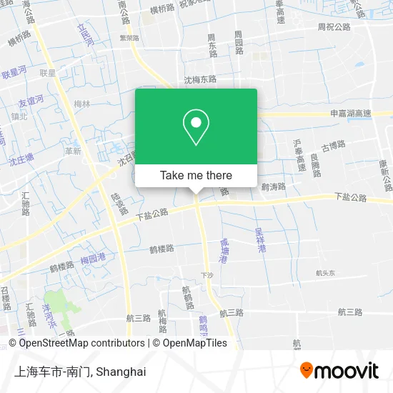 上海车市-南门 map