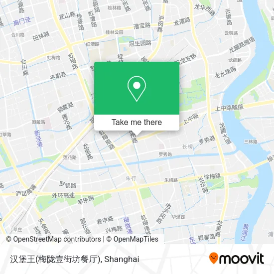 汉堡王(梅陇壹街坊餐厅) map