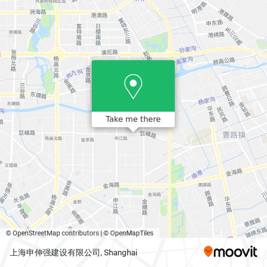 上海申伸强建设有限公司 map