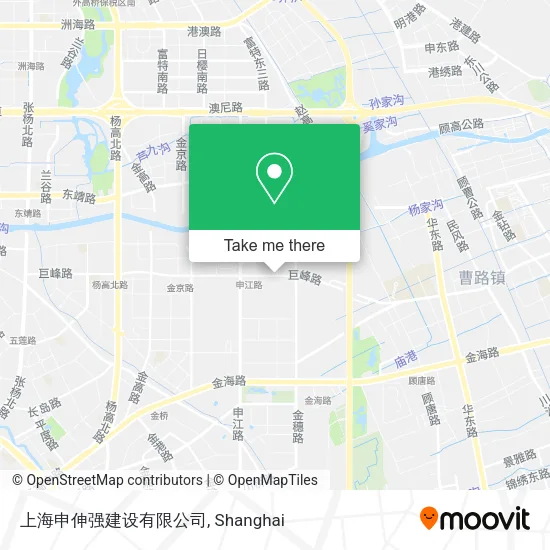 上海申伸强建设有限公司 map