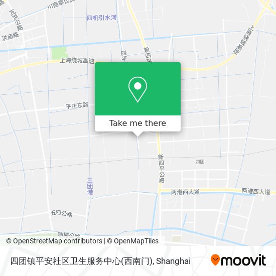 四团镇平安社区卫生服务中心(西南门) map
