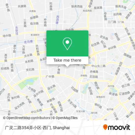 广灵二路354弄小区-西门 map