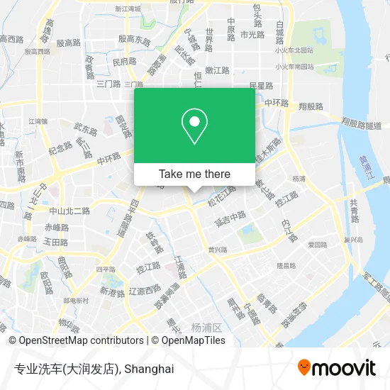 专业洗车(大润发店) map