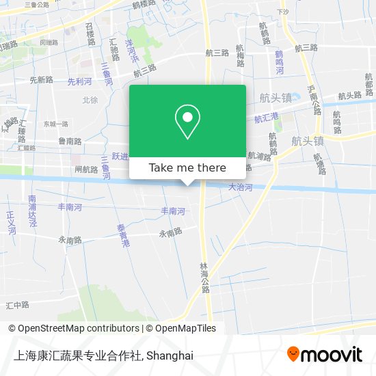 上海康汇蔬果专业合作社 map