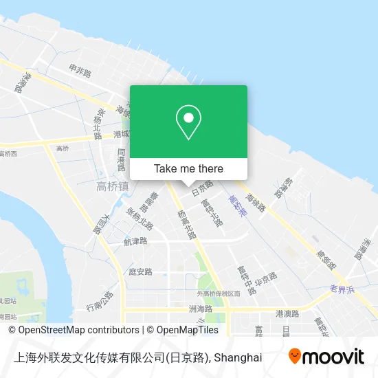 上海外联发文化传媒有限公司(日京路) map