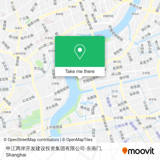 申江两岸开发建设投资集团有限公司-东南门 map