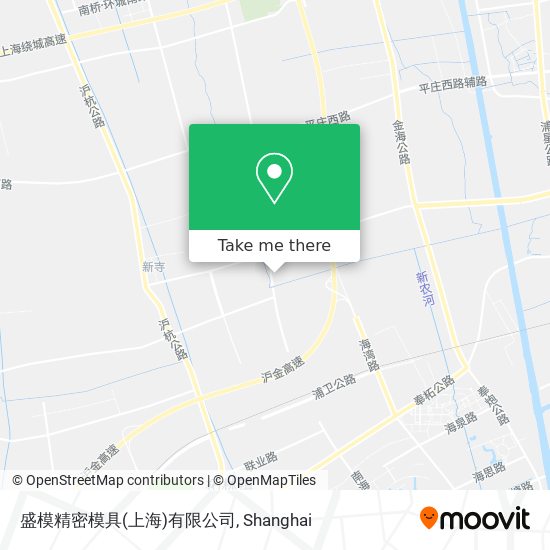 盛模精密模具(上海)有限公司 map