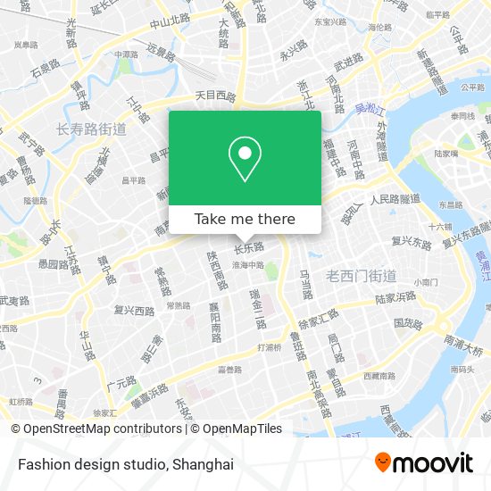 Fashion design studio map