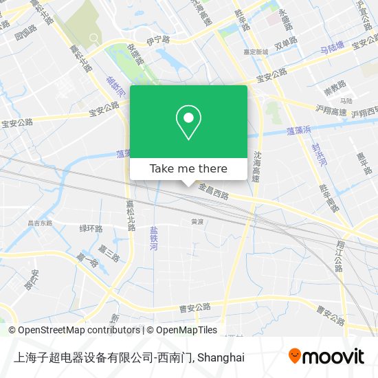 上海子超电器设备有限公司-西南门 map