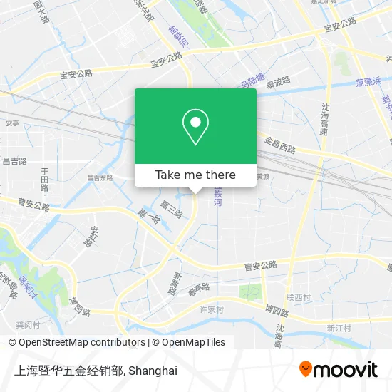 上海暨华五金经销部 map