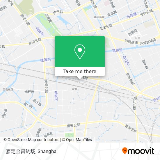嘉定金昌钓场 map