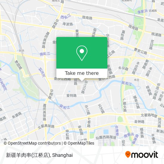 新疆羊肉串(江桥店) map