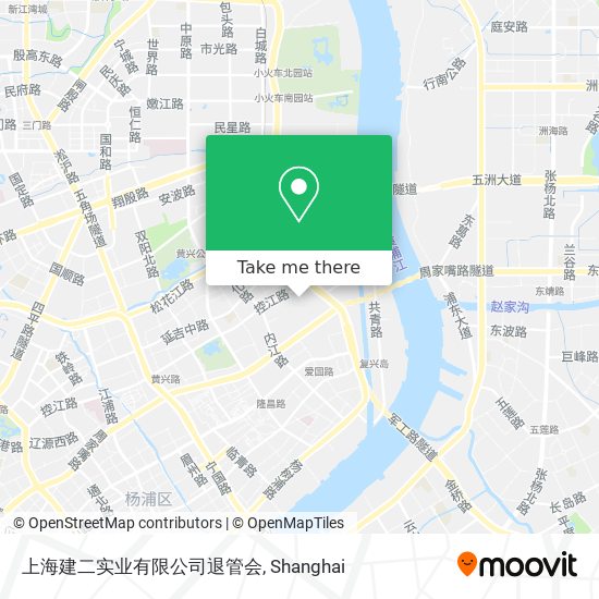 上海建二实业有限公司退管会 map