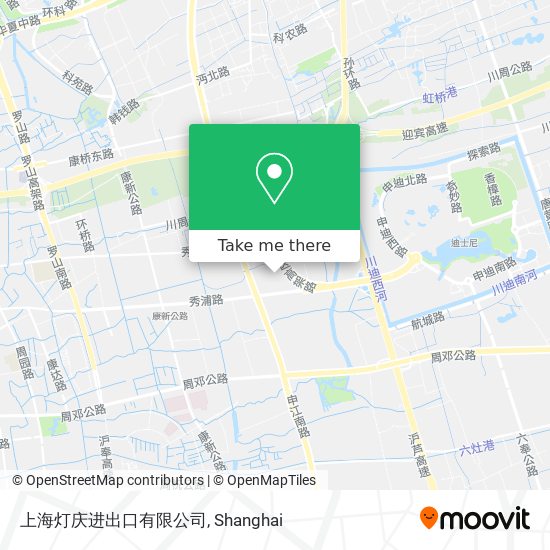 上海灯庆进出口有限公司 map