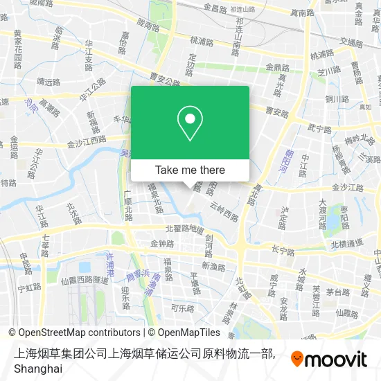 上海烟草集团公司上海烟草储运公司原料物流一部 map