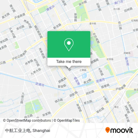 中航工业上电 map