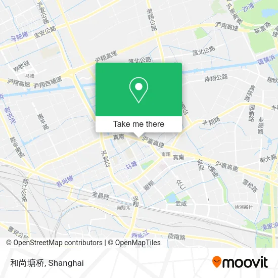 和尚塘桥 map