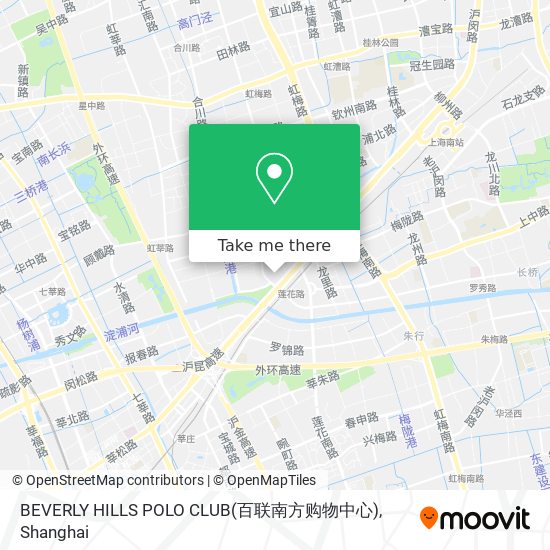 BEVERLY HILLS POLO CLUB(百联南方购物中心) map